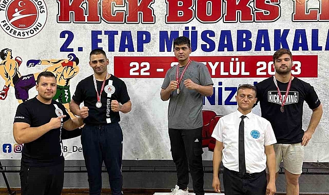 Kemerli kick boksçulardan 8 madalya
