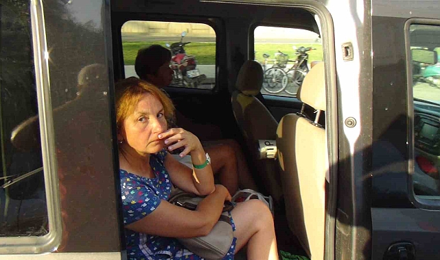 Korsan turist taşırken yakalandı