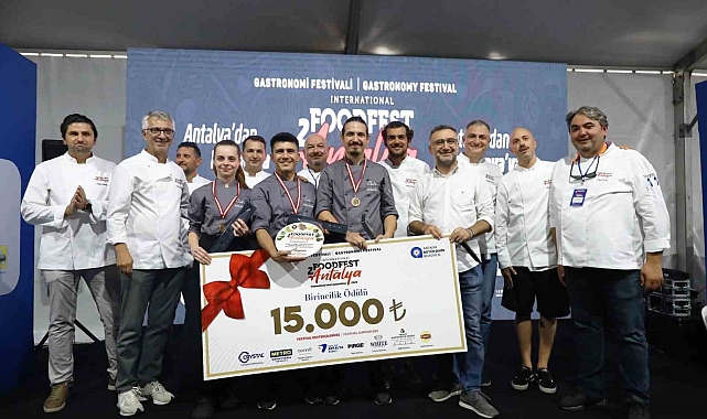 Lezzet dolu festival gastronomi şöleni yaşattı
