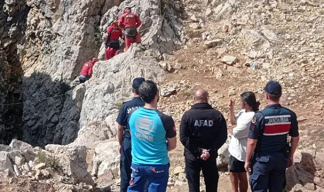 Mağarada rahatsızlanan ABD'liye ulaşıldı; durumu iyi