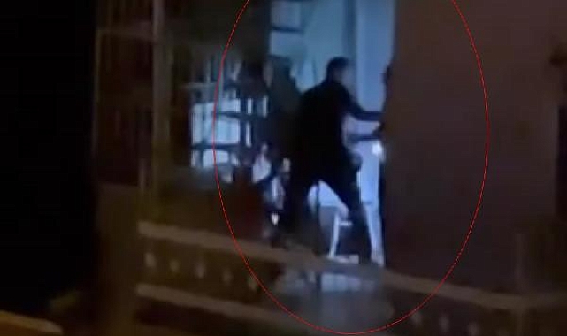 Polis, hırsızlık şüphelisini balkonda saklanırken yakaladı
