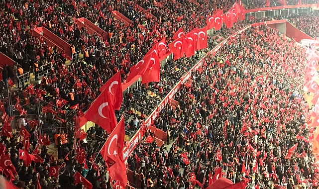 Taraftarlarda milli heyecan