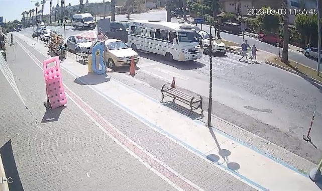 Tatilcilerin yaya geçidi çilesi
