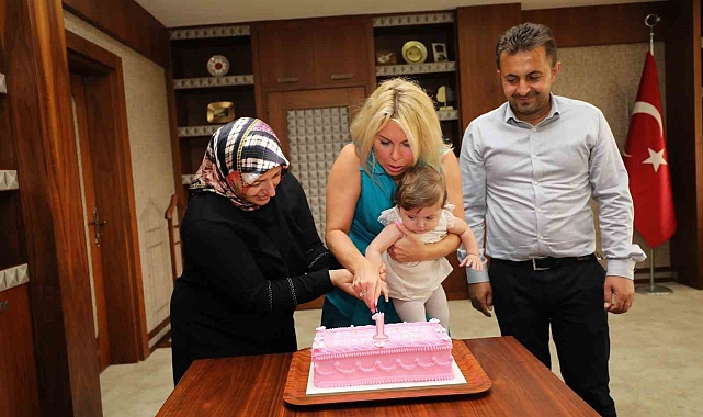 Türkiye'nin ikinci rahim nakli bebeği 1 yaşında
