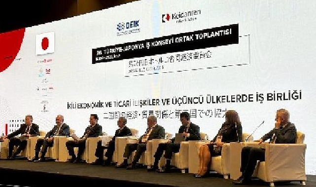 26'ncı Türkiye-Japonya İş Konseyi Toplantısı İzmir'de gerçekleştirildi
