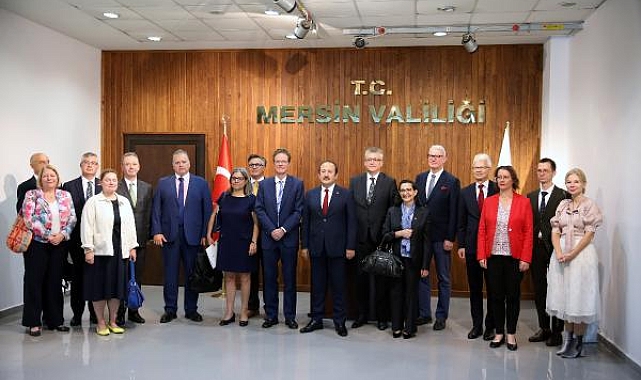 AB Türkiye Delegasyonu Başkanı Mersin'de