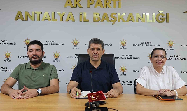 Ali Çetin: "Önümüzdeki yerel seçimlere güçlü bir kadroyla hazırlanacağız"