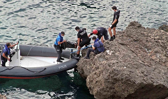 Antalya falezlerde kadın cesedi bulundu