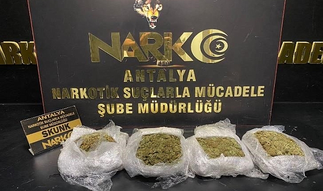 Antalya'da Eylül ayındaki narkotik operasyonlarında 80 şüpheli tutuklandı