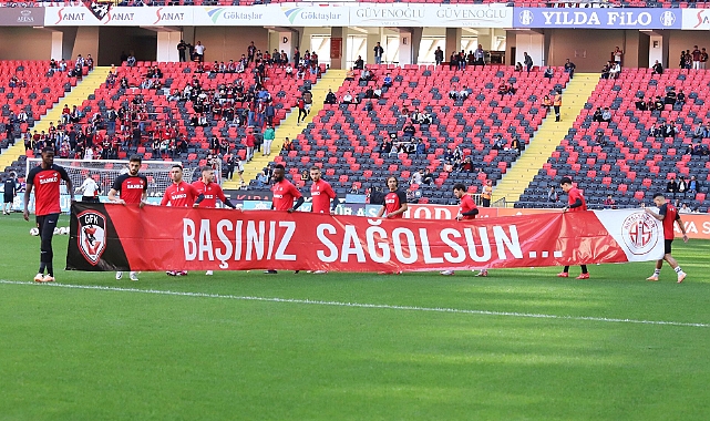 Antalyaspor’dan rakibine teşekkür