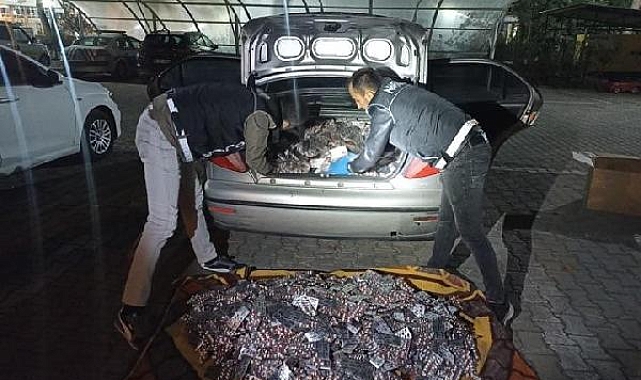 Araçtan 110 bin 600 sentetik ecza hap çıktı !