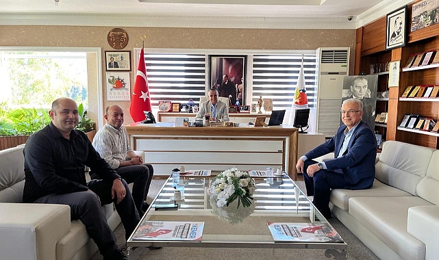 ATSO Başdanışmanından Başkan Topaloğlu’na ziyaret
