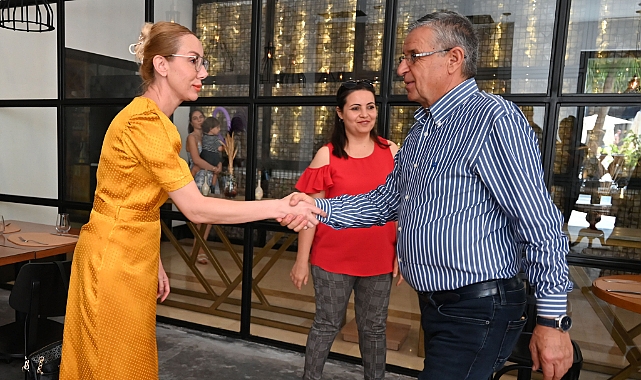 Başkan Topaloğlu, öğretmenlerle yemekte bir araya geldi