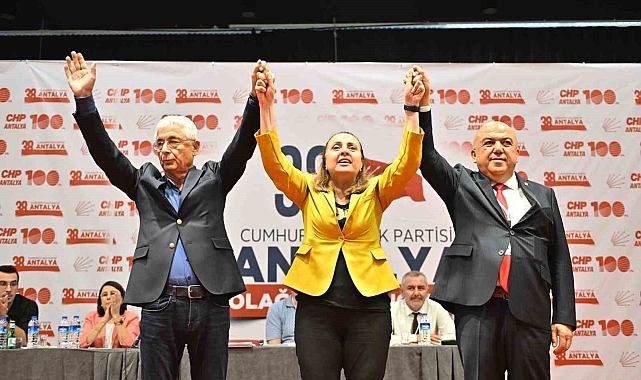 CHP Antalya'da değişim; Yeni Başkan Kamacı oldu