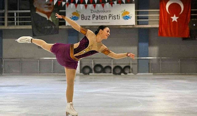 Güneşin kentinde buz pateni kursu