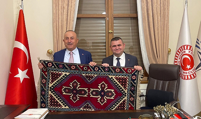 Kıvrım Çavuşoğlu’nu ziyaret etti