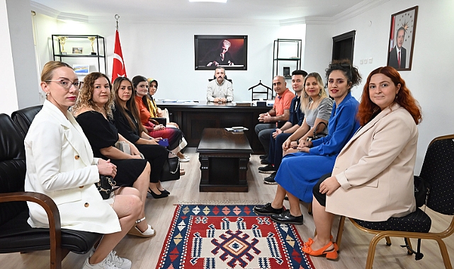 Kurs Müdürü Göv’den Kaymakam Solmaz’a ziyaret