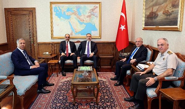 Milli Savunma Bakanlığı'nda güvenlik toplantısı