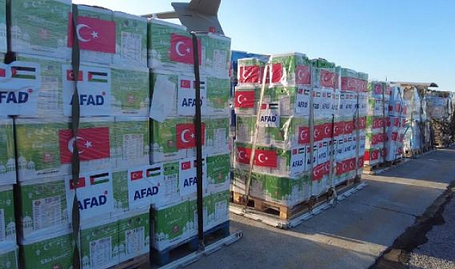 MSB: Gazze için hazırlanan yardımlar Mısır'a ulaştı