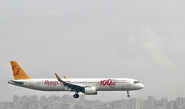 Pegasus, 100'üncü uçağı 'Cumhuriyet'i teslim aldı