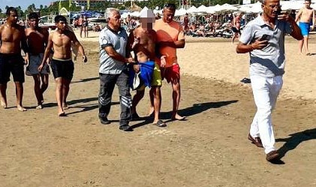Sahilde Alman turiste taciz şüphelisi tutuklandı