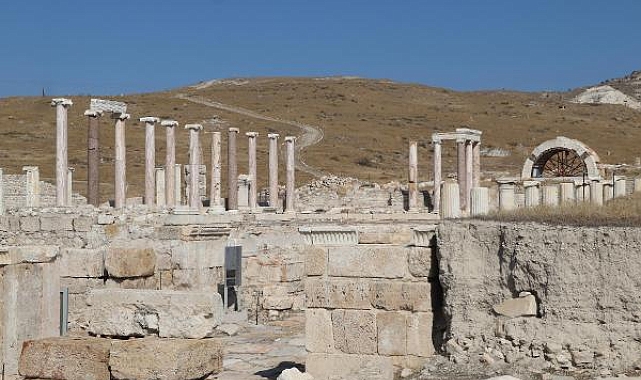Tripolis Antik Kenti'nde, Kurtuluş Savaşı döneminden kalma siper bulundu