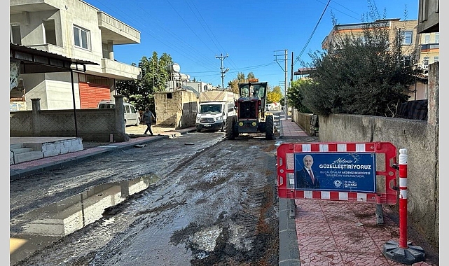 Akdeniz&#039;de sokaklar yenileniyor