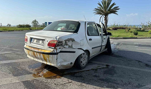 Alanya'da trafik kazası: 4 yaralı