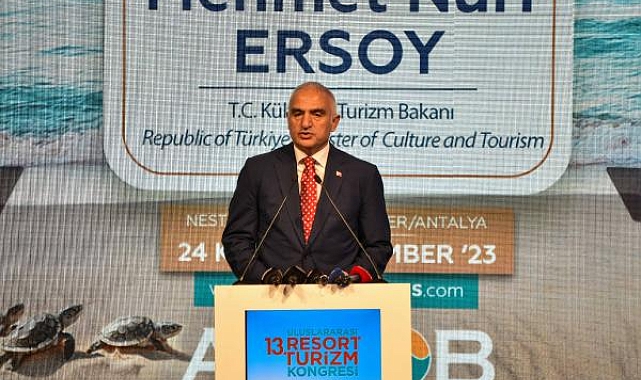 Bakan Ersoy: Turizmde şampiyonlar ligindeyiz