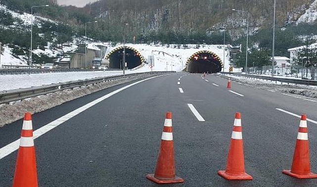Bakım nedeniyle ana yol kapatıldı