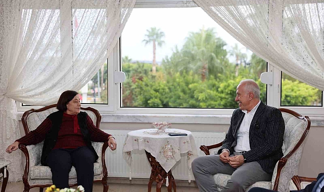 Başkan Gültak&#039;tan emekli öğretmenine vefa