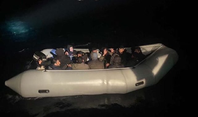 Bodrum'da 38 kaçak göçmen yakalandı