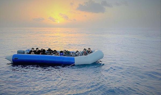 Bodrum'da 50 kaçak göçmen yakalandı, 5 kaçak göçmen kurtarıldı