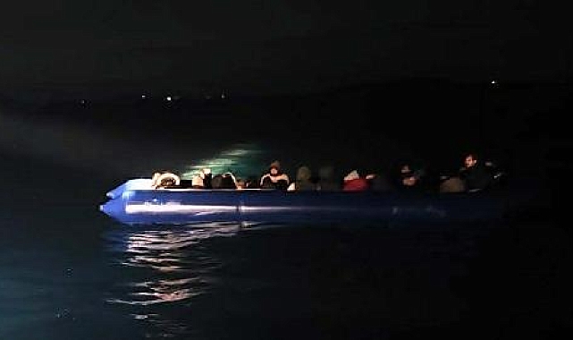 Bodrum'da 57 kaçak göçmen kurtarıldı, 23 kaçak göçmen yakalandı