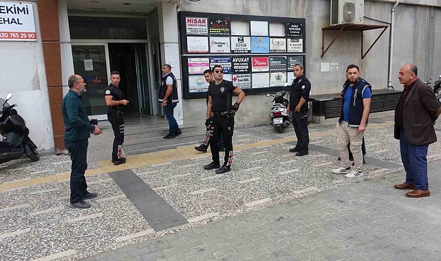 Çatıda 45 dakika önce gördüğü şahıs için ekipleri alarma geçirdi