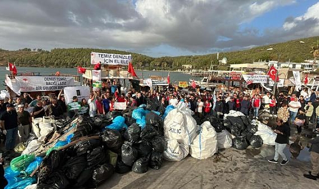 Çevreyi kirletmeyelim; 15 ton atık toplandı