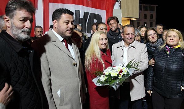 Tanju Özcan'a, Bolu'da coşkulu karşılama