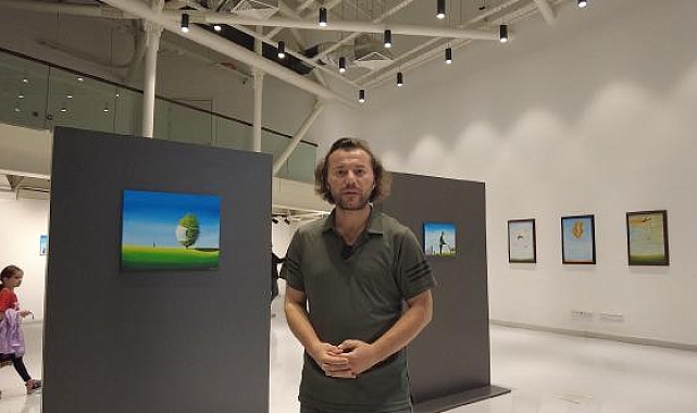 'Çoban ressam'ın sergisi, Antalya'da