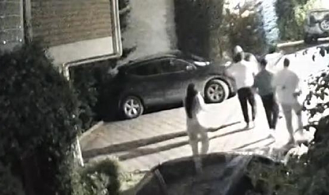 Dilan Engin Polat çiftinin komşularıyla otopark kavgası görüntüleri ortaya çıktı