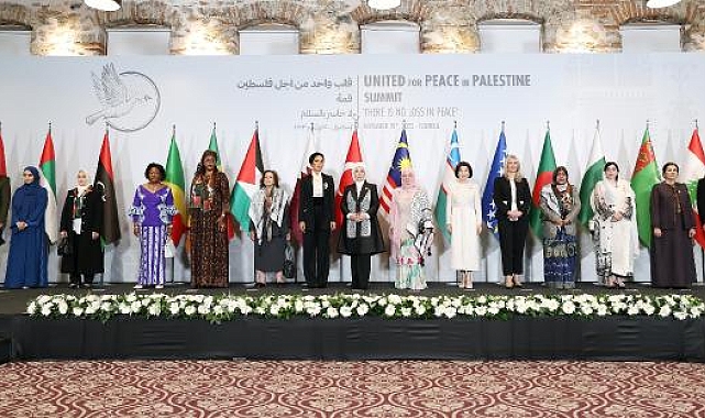 Emine Erdoğan: İki devletli bir çözüm diliyoruz 