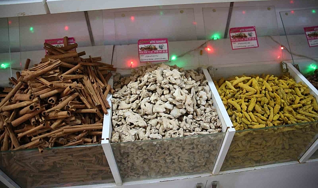 En çok zencefil, zerdeçal ve tarçın tercih ediliyor