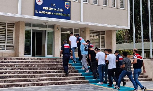 Jandarmadan dolandırıcılara operasyon: 9 gözaltı