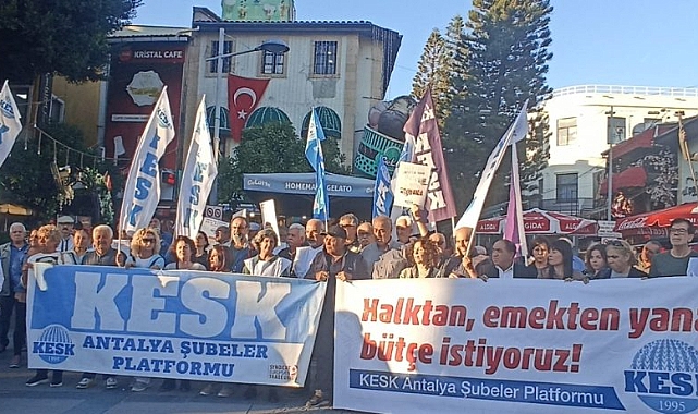 Kamu emekçilerinden bütçe sitemi