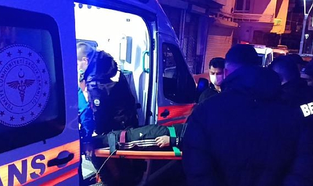 Kavgadan kaçarken çatıdan düştü