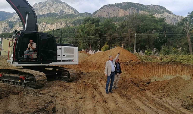 Kemer Göynük Mahalesi Kapalı Pazar yeri inşaatı başladı