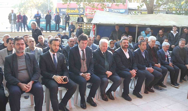 Mersin'de Filistin'e destek için yöresel pazar açılışı yapıldı