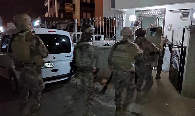 Mersin'de PKKKCK ve FETÖPDY yapılanmasına operasyon