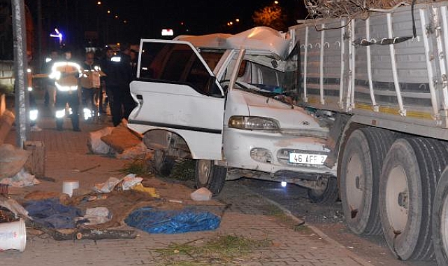 Minibüs sürücüsü hayatını kaybetti