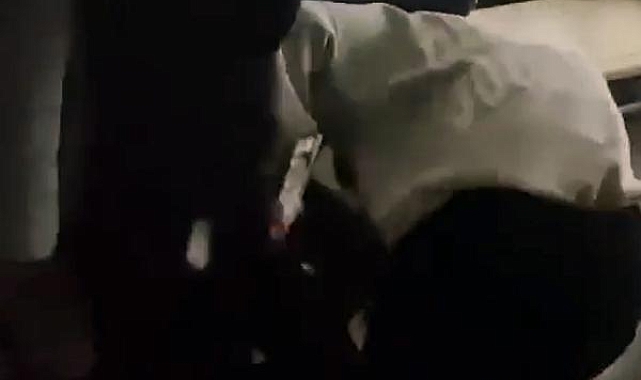 Okulda kız öğrenciler birbirine girdi