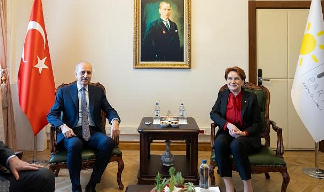 TBMM Başkanı Kurtulmuş, Akşener ile görüştü